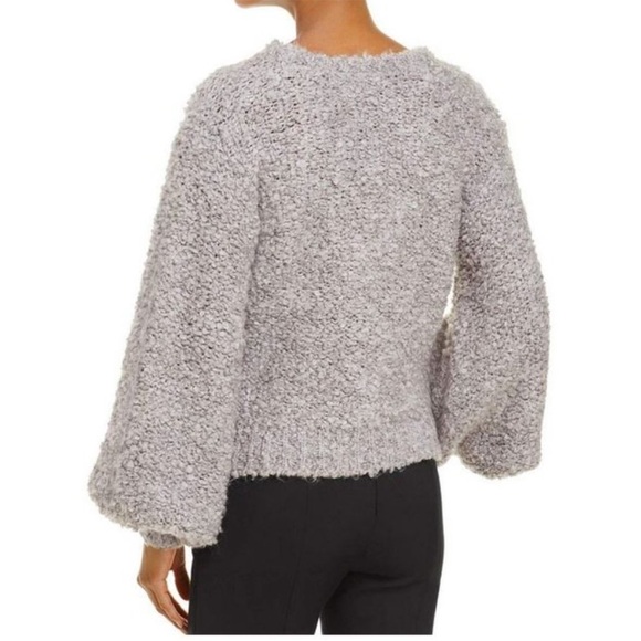 ◾️C/Meo Collective Saturate Balloon Sleeve Wool Blend Sweater - Picture 6 of 11